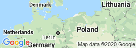 West Pomeranian Voivodeship map